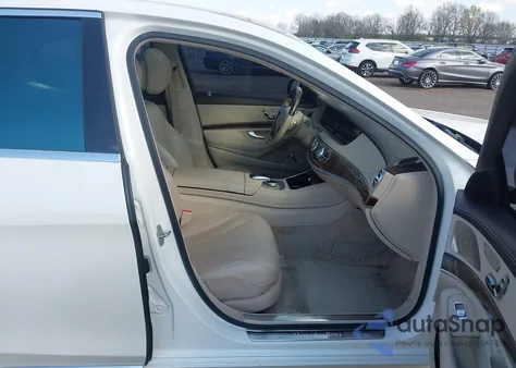 2015 Mercedes-Benz S 550 4Matic из США, поврежденный, VIN WDDUG8FB9FA068620